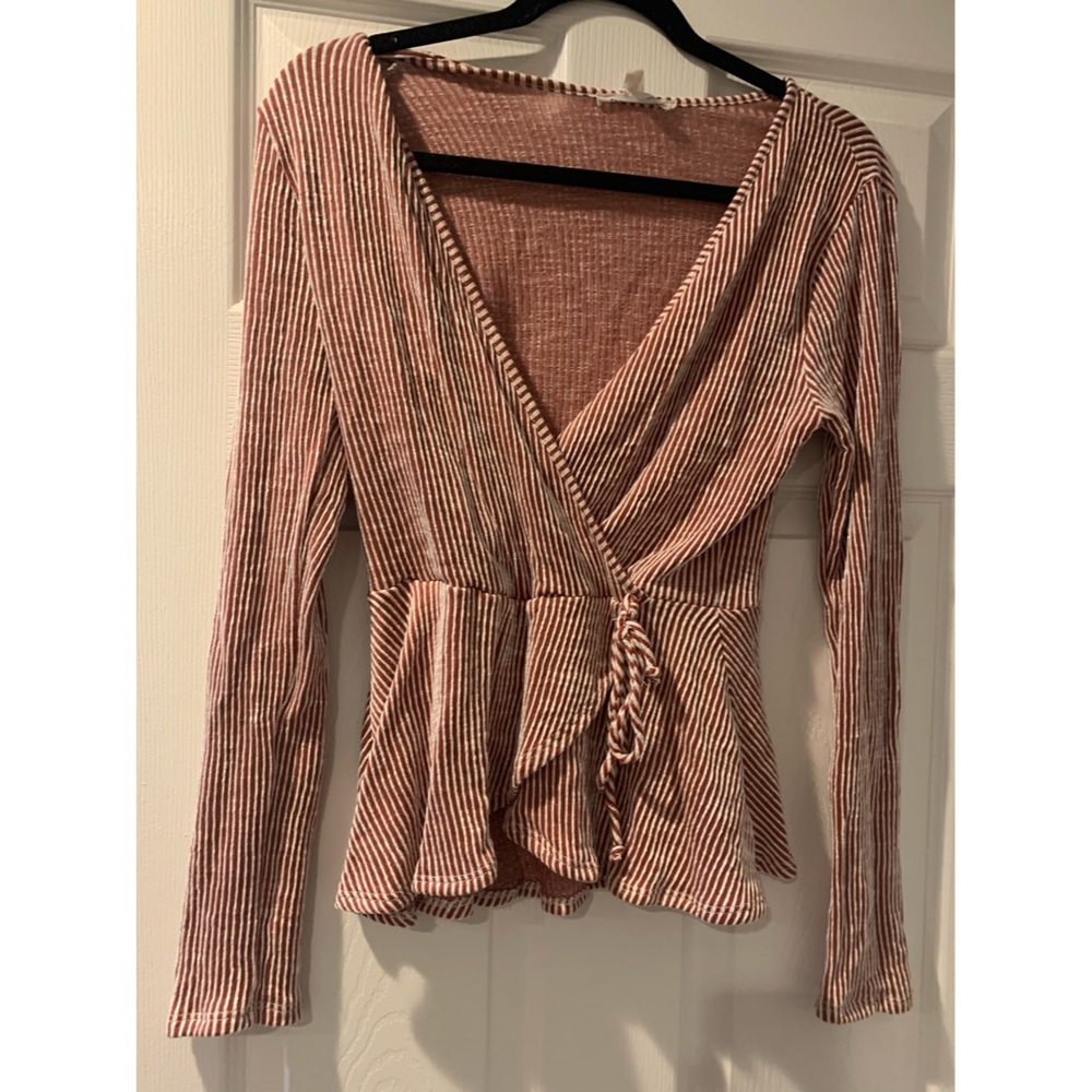 Thin long sleeve velvet material going out shirt